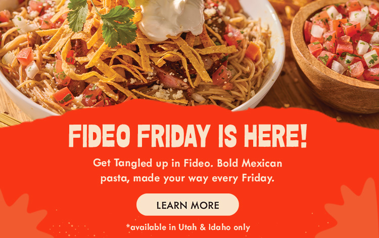 Fideo Friday Homepage Banner July 28 2025 Mobile Web Image with Link