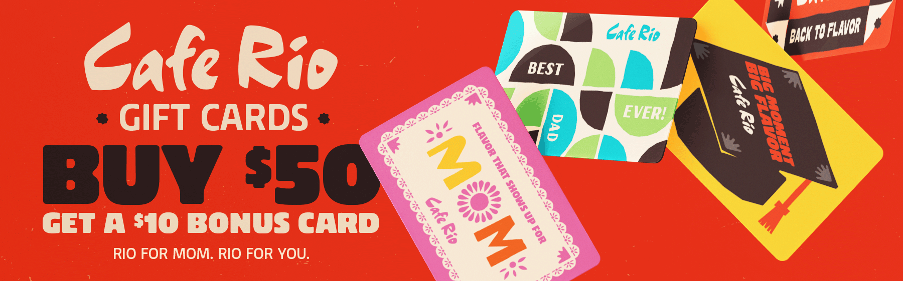 MDG Gift Cards Desktop Web Banner Image with Link